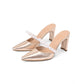 TACONES LUZARD FOLIA ORO