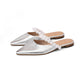 BALETA LUZARD FOLIA PLATA