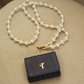 MINI AMAN BAG AZUL CASCABEL PEARL EDITION
