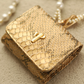MINI AMAN BAG DORADO CASCABEL PEARL EDITION