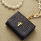 MINI AMAN BAG AZUL CASCABEL PEARL EDITION