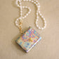 MINI AMAN BAG TORNASOL TEXTURIZADO PEARL EDITION