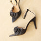 TACONES CAYETANA HEBILLA NEGRO 7 1/2