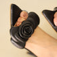 TACONES CAYETANA HEBILLA NEGRO 7 1/2