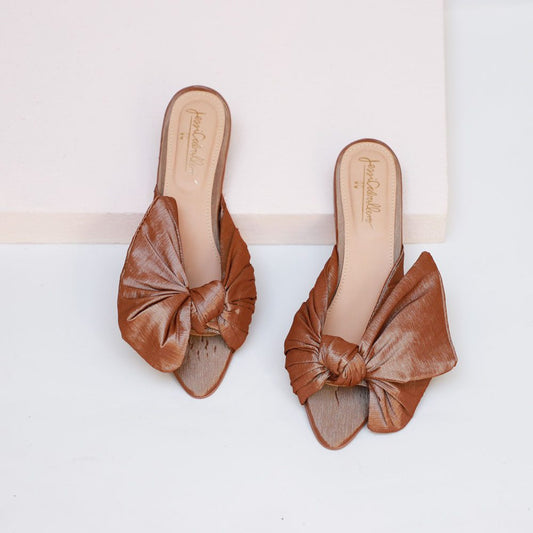 SANDALIA JULIETA OCRE (PRODUCTO SIN POSIBILIDAD DE CAMBIO)