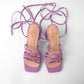 TACONES DELFINA LILA (PRODUCTO SIN POSIBILIDAD DE CAMBIO)