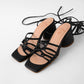 TACONES DELFINA NEGRO (PRODUCTO SIN POSIBILIDAD DE CAMBIO)