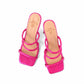 TACONES MARU FUCSIA METALIZADO (PRODUCTO SIN POSIBILIDAD DE CAMBIO)
