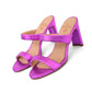 TACONES MACA FUCSIA FOLIA ITALIANA (PRODUCTO SIN POSIBILIDAD DE CAMBIO)