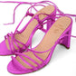 TACONES MAMBA FUCSIA FOLIA ITALIANA (PRODUCTO SIN POSIBILIDAD DE CAMBIO)