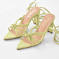 TACONES ASTURIAS VERDE MANZANA (PRODUCTO SIN POSIBILIDAD DE CAMBIO)