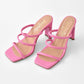 TACONES MARU FUCSIA NEON (PRODUCTO SIN POSIBILIDAD DE CAMBIO)