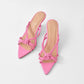 TACONES PEPA FUCSIA NEON (PRODUCTO SIN POSIBILIDAD DE CAMBIO)