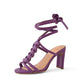 TACONES ATENEA MORADO (PRODUCTO SIN POSIBILIDAD DE CAMBIO)
