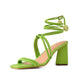 TACONES OASIS VERDE LIMA (PRODUCTO SIN POSIBILIDAD DE CAMBIO)