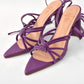 TACONES ASTURIAS MORADO (PRODUCTO SIN POSIBILIDAD DE CAMBIO)