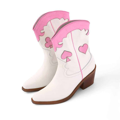 BOTAS SUERTE LA MIA BLANCO (PRODUCTO SIN POSIBILIDAD DE CAMBIO)