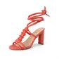 TACONES ATENEA MANDARINA (PRODUCTO SIN POSIBILIDAD DE CAMBIO)