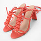 TACONES ATENEA MANDARINA (PRODUCTO SIN POSIBILIDAD DE CAMBIO)