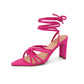TACONES ASTURIAS FUCSIA METALIZADO