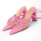 TACONES ASTURIAS FUCSIA NEON (PRODUCTO SIN POSIBILIDAD DE CAMBIO)