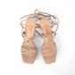 TACONES COTTA BEIGE (PRODUCTO SIN POSIBILIDAD DE CAMBIO)